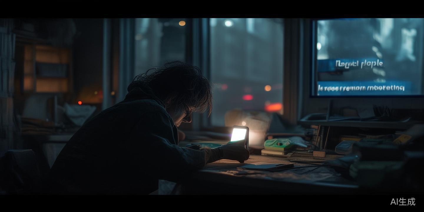 深夜的手机，与一扇意外的窗